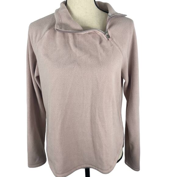 Calvin Klein Asymmetrical Sweatshirt Performance 1/4 Zip Pullover Womens Small - Picture 5 of 14
